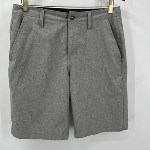 Volcom Shorts Mens 29 Grey Lightweight Pockets Stretch Beach Vacation Cruise